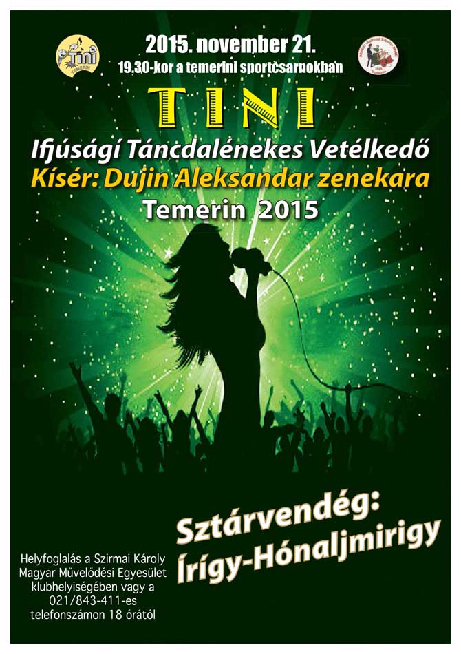 Tini plakát 2015.